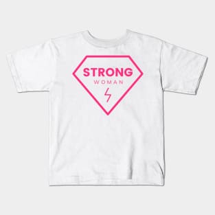 Strong Woman Kids T-Shirt